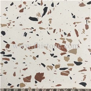 Murano Grigio Venato Terrazzo Multicolor Terrazzo Slab