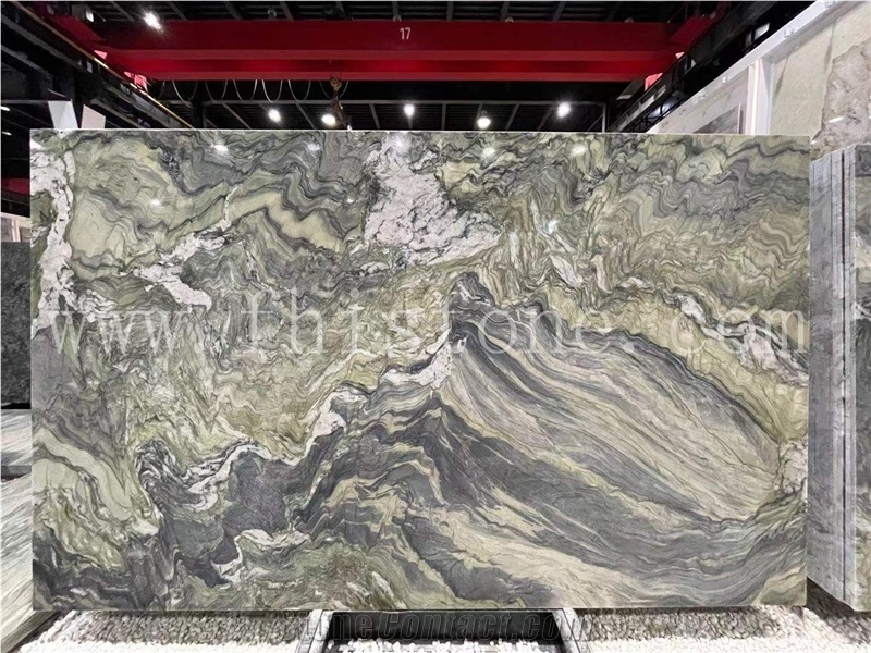 Fusion Quartzite Slab Exotic Multicolor Quartzite