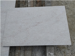 Golden White Quartzite Flamed Paver White Stone Paver Tile