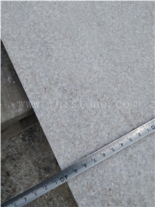 Golden White Quartzite Flamed Paver White Stone Paver Tile