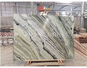 Jade Clouds Marble Jade Green Raggio Verde Emerald Jade