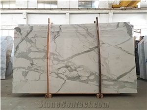 Calacatta White Marble Slabs