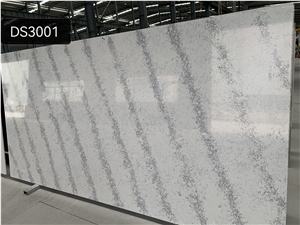 2Cm Carrara White Quartz Slabs