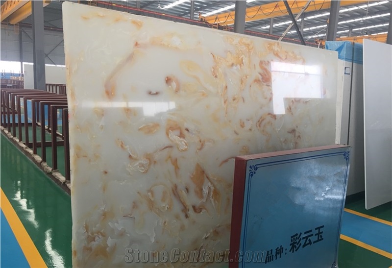 High Polished Artificial Onyx Slabs