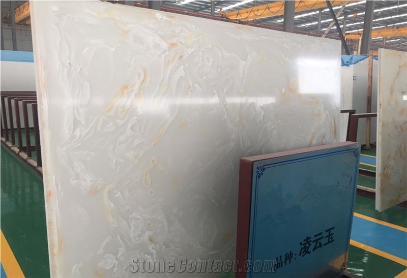 High Polished Artificial Onyx Slabs