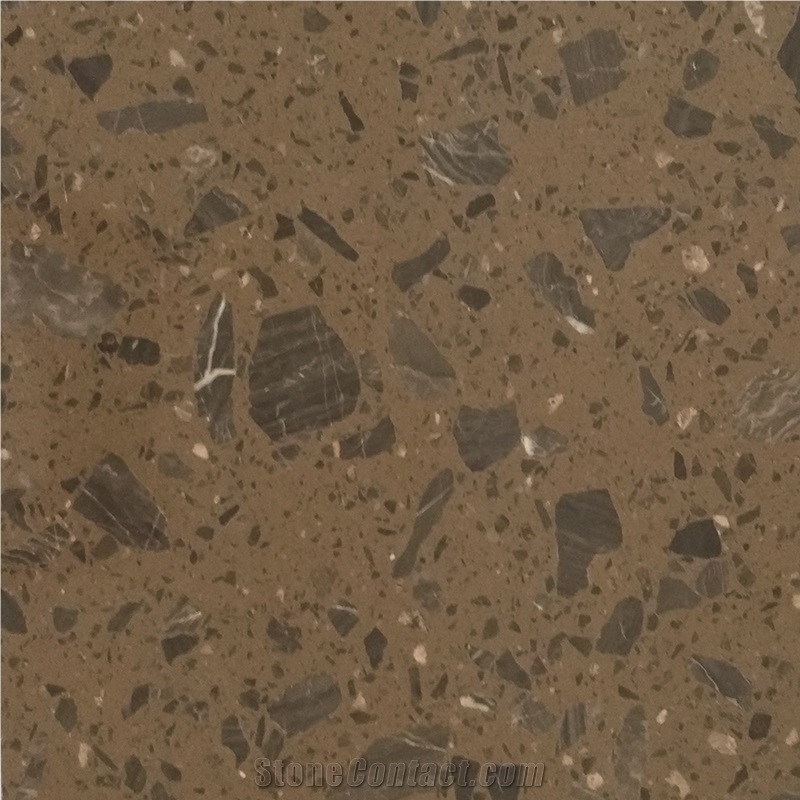 Solid Color Artificial Marble Engineered Stone Floor Tiles