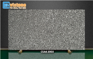 CSA62003 - Brown Terrazzo Engineered Quartz Slabs