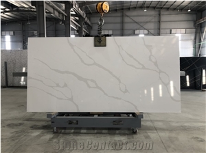 CSH82003 - Calacatta Classic Quartz Slabs,Engineered Stone