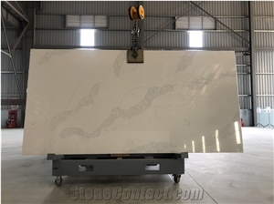 CSH82012 - Calacatta Nuvola Quartz Stone Slabs