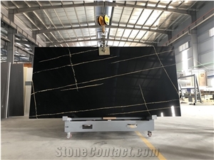 CSH83013 - Calacatta Marquina Quartz Stone Slabs