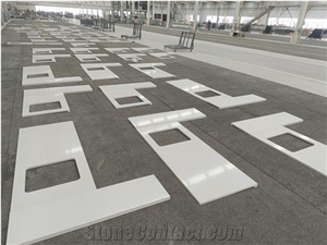 Artificial Engineered Quartz Stone Kitchen Counter Tops