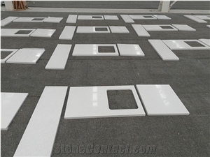 Artificial Engineered Quartz Stone Kitchen Counter Tops