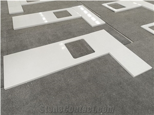 Artificial Engineered Quartz Stone Kitchen Counter Tops