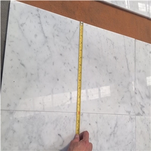 Bianco Carrara White Marble Slab 1Cm Floor Tile