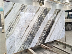 Blue Danube Marble Slab Wall Tile For Interior Decoration