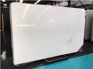 China White Marble High Quality Polished Slab Floor Tile