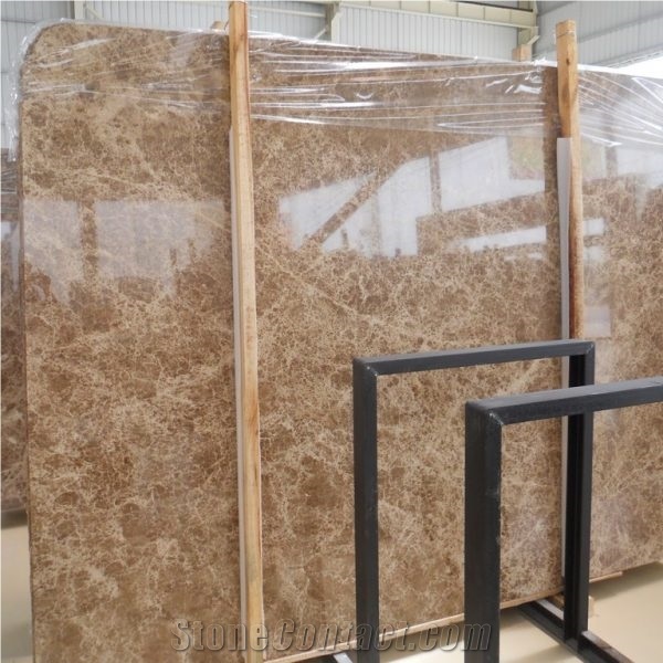 Light Emperador Brown Marble Polished Slab Tile