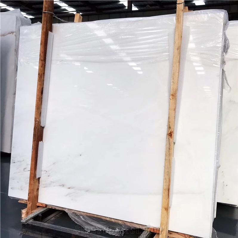 Sichuan White Marble Super White Slab Wall Tile