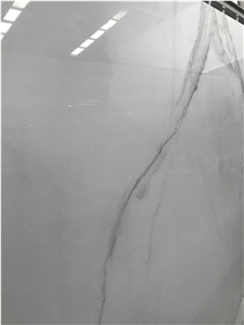 China Calacatta Sintered Stone Gold Line