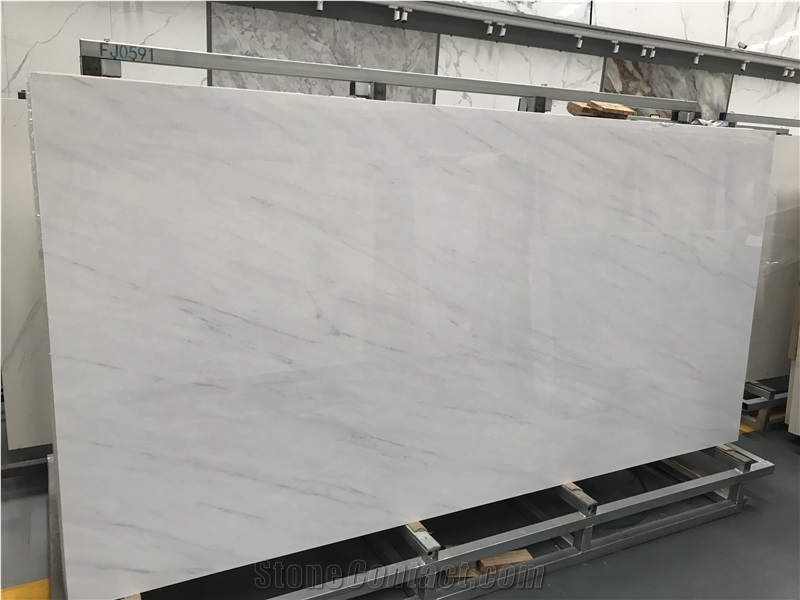 China Large Format White Calacatta Sintered Stone