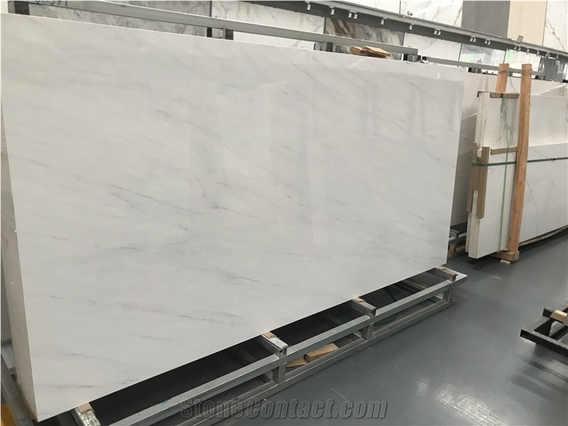 China Large Format White Calacatta Sintered Stone