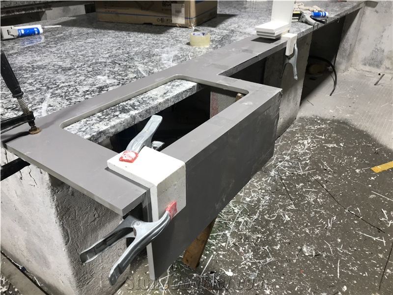 Grey Sintered Stone TOP POLISH