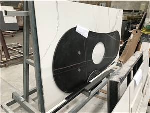 Honed Black Sintered Stone TOP