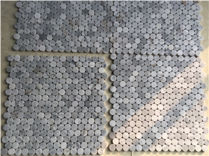 Carrara White Marble Mosaic