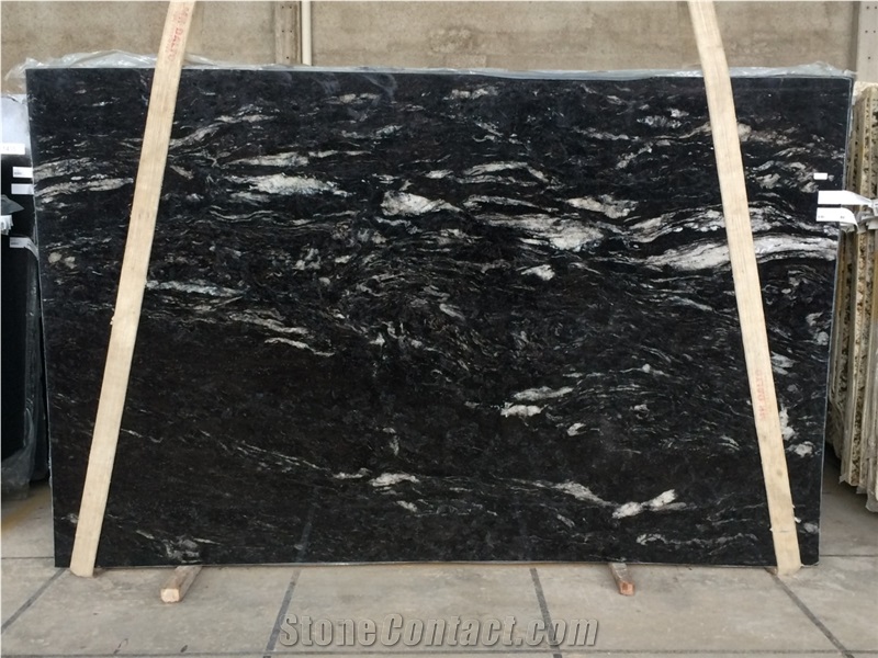 Titanium Black Granite Slabs