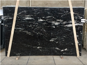 Titanium Black Granite Slabs