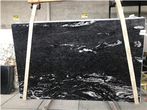 Titanium Black Granite Slabs