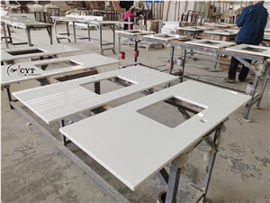 Prefab Master NANO Double Sink Bath Vanity Counter Tops