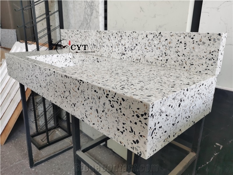 Terrazzo Bathroom Vanity Counter Tops