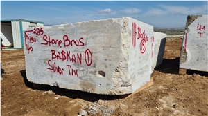 Silver Travertine Blocks