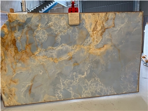 Onyx Blue Sky Slabs