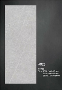 Armani Grey Artificial Gorgeous Sintered Stone Slabs Decor