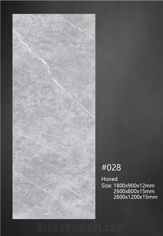 Armani Grey Artificial Gorgeous Sintered Stone Slabs Decor