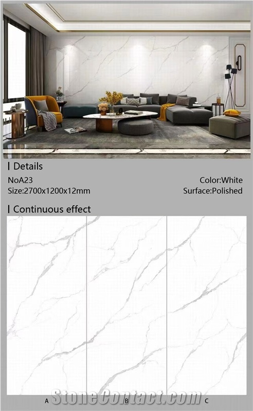 Chinese Gorgeous Multicolor Polished Sintered Stone