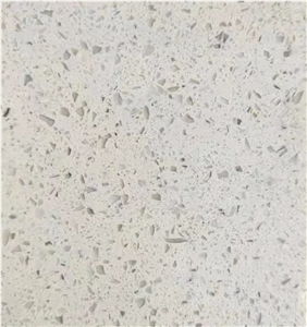 First Choice For Project  White Quartz Economic Slabs