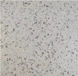 First Choice For Project  White Quartz Economic Slabs