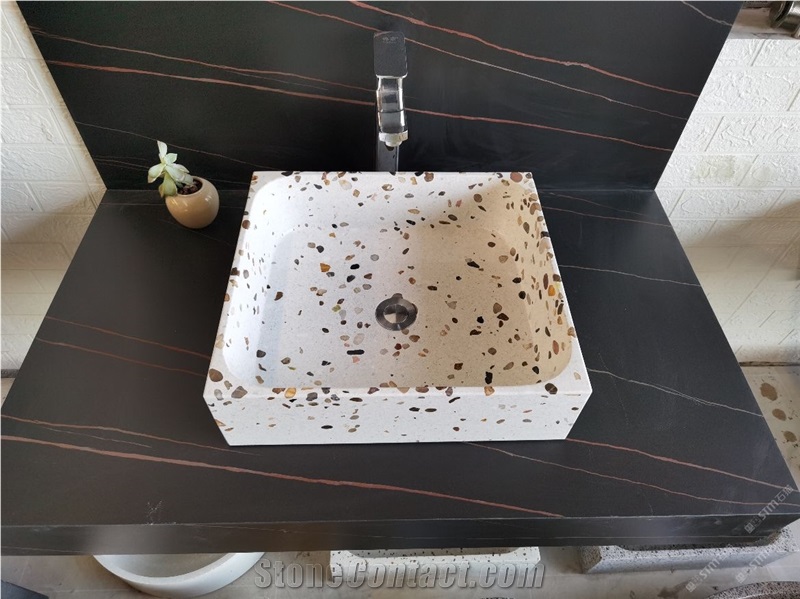 Hot Sale Good Price For Terrazzo Washbasin Very Nice