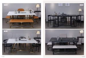 Hot Sale Marble Look For Sintered Stone Table