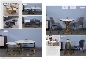 Hot Sale Marble Look For Sintered Stone Table