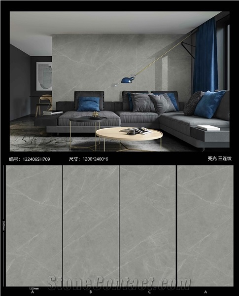 Hot Sale Sintered Stone For Wall  Hermes Gery Armani Gery