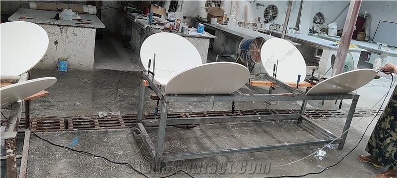 Luxury High Quality Carrara White Honed Sintered Stone Slab