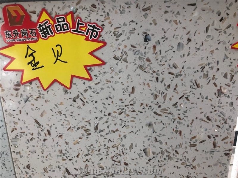 Special Price Artificial Marble Engineered White Particle