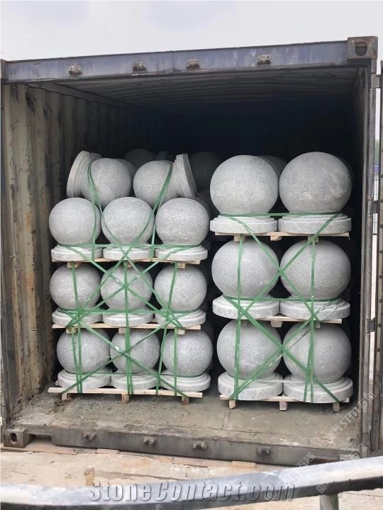 Hot Sales For Chinese Granite Gery Stone Barriers