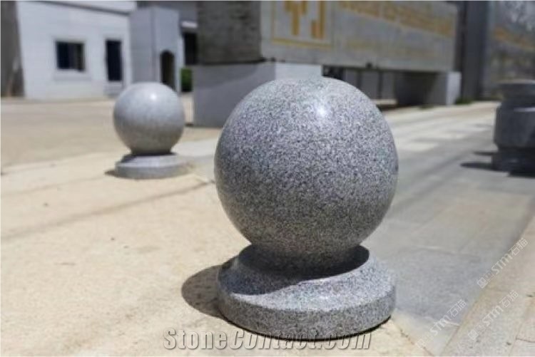 Hot Sales For Chinese Granite Gery Stone Barriers