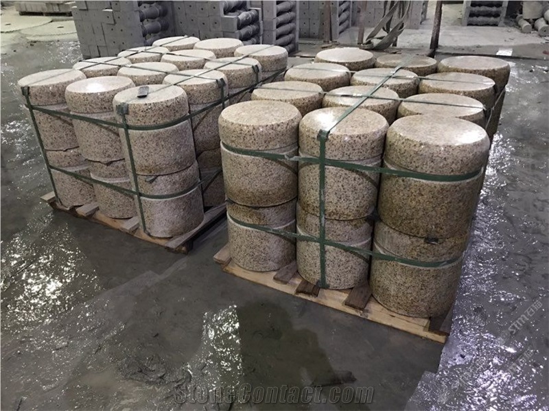 Hot Sales For Chinese Granite Gery Stone Barriers