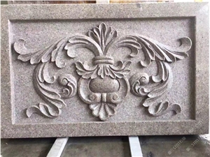 Outdoor Handcraft Carving Wall Relief Sculpture Villa